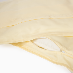 TENCEL™ sengetøj 100 x 140 cm - Pastel Yellow